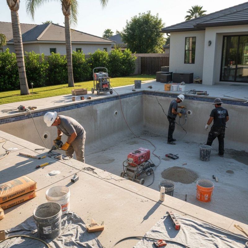 Concrete Pool Deck Service