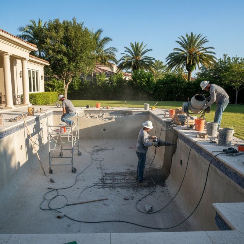 Concrete Pool Deck Service